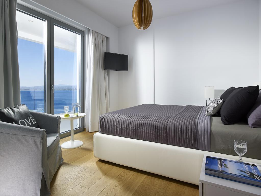 Beachfront Villa In Crete - Epavli Luxury Villa Agia Pelagia  Exterior photo